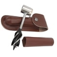 thumbnail image 1 of Wood Drill Bit Tool, Portable Hand Auger Wrench Practical Multifunctional  For Outdoor Activity Brown Leather Bag And Holster, 1 of 8