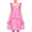 Pink Apple, variant on Girls Dress Pink Apple Fruit Printed Back To School Sundress Sleeveless 8 Years