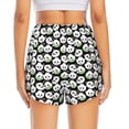 thumbnail image 2 of Lsque Panda Bear Printed Women's Running Shorts with Liner Pockets,Elastic Quick Dry Workout Athletic Gym Yoga Shorts,Womens High Waist Shorts-, 2 of 9