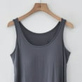 thumbnail image 3 of Tank Top for Women Basic Undershirt Tanks Sleeveless Casual Shirts Soft Seamless Layering Tops, 3 of 4