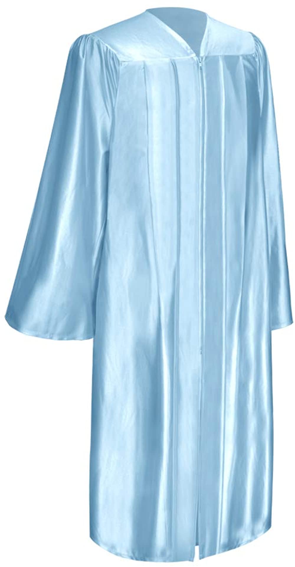 Endea Graduation Shiny Gown (Light Blue, 39 (4'6'' - 4'8'')) - Walmart.com