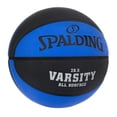 thumbnail image 2 of Balón de baloncesto Spalding Varsity azul/negro para exterior 28,5"", 2 of 5