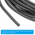 thumbnail image 3 of Uxcell 1/4 Inch x 32.8 Feet Backer Rod, Rubber Rope Caulk Crack Gaps Joint Filler Roll Seal Weather Strip, Black, 3 of 6