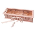 thumbnail image 1 of Caja de flores vacía para mamá, contenedor ligero de chocolate para dulces rellenable para el Día de la Madre Rosa, 1 of 9