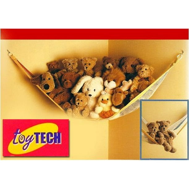 Teddy Hammock Toy Storage Net - White - Walmart.com - Walmart.com
