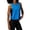 Royal Blue, variant on Large Armhole Tank Tops for Women - Workout Sport Yoga Running Gym Loose Crop Sleeveless Shirts Coral Color S