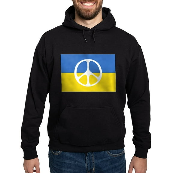 CafePress - Pray For Peace In Ukraine Sweatshirt - Pullover Hoodie, Classic, Comfortable Hooded Sweatshirt