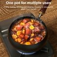 thumbnail image 3 of Shoreew Pure Iron Wok Traditional Cast Iron Pan Uncoated Hand-Forged Non-Stick Iron Pan for Gas And Induction Cooker, 3 of 6