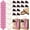 Pink, variant on 48 Pcs Western Cowboy Gift Bags Western Theme Party Favors Cowboy Paper Goodie Handles Bags with Red Paisley Bandana Horseshoes Stickers for Rodeo Cowgirl Birthday Party Decoration