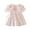 Pink, variant on Fashion Clothes for Toddler Baby Girls Skirt Summer New Cute Strawberry Print Lapel Short Sleeve Dress