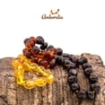 thumbnail image 4 of Amberalia Set of Adult Amber Necklace 17.7" (45cm) and Adjustable knotted Amber Bracelet (6.3" + 3.5") Genuine Baltic Amber, Lab Tested Polish Rainbow, 4 of 7