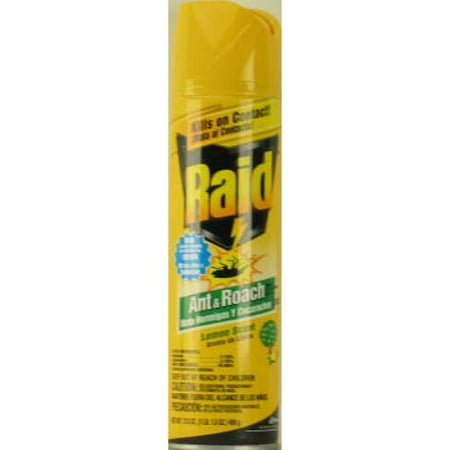 New 302740  Raid Ant  Roach 17.5 Oz Lemon Scent (12-Pack) Trap And Pesticide Cheap Wholesale Discount Bulk Cleaning Trap And Pesticide