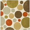 thumbnail image 6 of SAFAVIEH Modern Art MDA615A Handmade Ivory / Multi Rug, 6 of 7