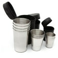 thumbnail image 4 of 4 vasos de acero inoxidable de 30 ml, 70 ml y 150 ml. 150ml, 4 of 9