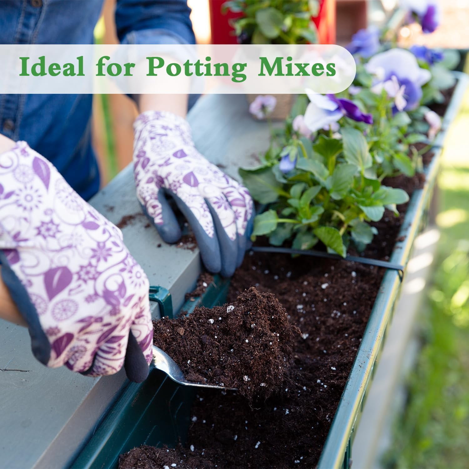 Perlite, 10QT Premium Organic Perlite for Plants, Enhances Soil Drainage and Aeration, Perfect Perlite for Plants Indoor & Outdoor, Horticultural Perlite for Gardening, Perfect for Potting Mixes