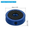 thumbnail image 2 of Uxcell 1/4" Screw Hole Camera Tripod Mount Adapter Rubber Pad Rubber Washers Camera Accessories Blue 3 Pack, 2 of 5