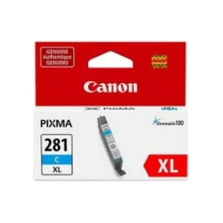 Canon - CLI-281 XL High-Yield - Cyan Ink Cartridge - Cyan
