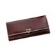thumbnail image 1 of Qarigey Cartera de mujer portátil elegante reemplazo botón a presión gran capacidad Color sólido Rectangular tarjetero monedero Carteras Rojo púrpura Qarigey AP019431-04, 1 of 6