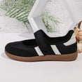 thumbnail image 6 of Women's Classic Retro Fashion Sneakers Slip On Walking Shoes Mary Jane Sneakers for Women Adjustable Strap Comfortable Low Top Casual Flat Tennis Shoes Lightweight Non-Slip Footwear, 6 of 6