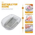 thumbnail image 3 of AURARMLET Wash Board for Laundry Grey PP Compact Design for Household 1Pack, 3 of 8