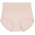 thumbnail image 5 of High Waisted Underwear for Women Full Coverage Brief No Show Panties Sexy Comfortable Pantie 3 Pack, 5 of 6