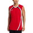 thumbnail image 3 of ASICS Mens 3-Tone Tank Top, Red, Medium, 3 of 6