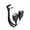 20cm Bend up, variant on CIYISON USB 1 To 2 Splitter Cable Male To Female Power Extension Adapter For PC Car