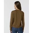 thumbnail image 3 of Remera de Manga Larga Holgada para Mujer Carhartt Marrón Talle L, 3 of 6