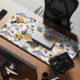 thumbnail image 2 of Long Mouse Pads for Desk,Halloween Ghost Pumpkin Pattern Desk Mats on Top Of Desks, Desk Mouse Pad Extra Large with 3mm Non-Slip Base and Stitched Edge for Gaming,Office,Work,Home 35.4x15.7in, 2 of 5
