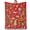 red, variant on Christmas Blanket Soft Cozy Throw Blanket Interesting Festival Gift for Couch Sofa Bed Living Room Home Decoration -Green 30*40IN