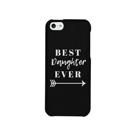 Best Daughter Ever Black iPhone 5C Case (Best Case For Samsung Note 8.0)