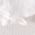 thumbnail image 6 of UngA Baby Fourth of July Outfit Girl Ruffle Romper+Bloomers Tutu Skirt+Socks+Headband 4Pcs Infant Newborn Clothes Set (White,12-18 Months), 6 of 7