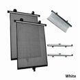 thumbnail image 1 of 2-pack retractable car side window baby sunshade roll cover 55*50cm-, 1 of 4