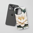 thumbnail image 2 of Lotus Flower For All iPhone Series Tough Phone Case Minimalist Botanical White Gold, 2 of 7