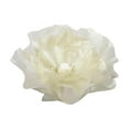 thumbnail image 3 of Cabeza de flor artificial de malla de hilo, simulación de flores, decoración de pared, cabeza de flor falsa Amarillo, 3 of 9