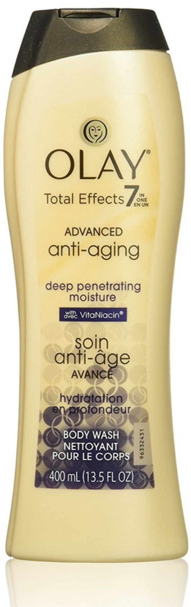 oil of olay total effects body wash