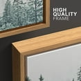 thumbnail image 4 of wall26 Framed Canvas Print Wall Art Set Film Grain Aerial View of Pine Tree Forest Nature Wilderness Modern Art Rustic Landscape Relax/Calm Cool for Living Room, Bedroom, Office - 24"x36"x3, 4 of 5