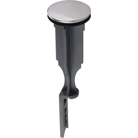 Danco Pop-Up Stopper Delta Style - Chrome Finish - Plastic, Silver
