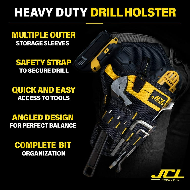 Dewalt left handed drill holster hotsell