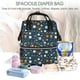 thumbnail image 5 of Disketp Ball Sports Mochila de Pañales de Gran Capacidad con Múltiples Bolsillos, Mochila de Viaje Multifuncional para Bebé, Unisex, Moderna y Resistente, 5 of 6