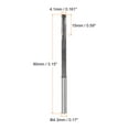 thumbnail image 2 of Uxcell 4.1mm H7 C1/K30 Tungsten Carbide Tip Straight Flutes Lathe Machine Chucking Reamer, 2 of 5