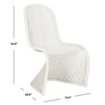 thumbnail image 5 of Safavieh Tana Coastal Wicker Accent Chair, White (Set of 2), 5 of 10