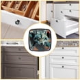 thumbnail image 6 of 4 Pcs Cabinet Handle Drawer Pulls Wolf Knobs with Screws Square Furniture Office Cabinet Knob Decoration, 6 of 7