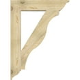 thumbnail image 3 of Ekena Millwork 6"W x 34"D x 46"H Funston Traditional Rough Sawn Bracket, Douglas Fir, 3 of 4