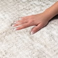 thumbnail image 3 of Addison Rugs Dream Shag Premium Machine Washable Transitional Houndstooth Linen Rectangle Rug, 3' x 5', 3 of 8