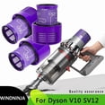 thumbnail image 2 of 6 Pzas Reemplazo de Filtro para Dy*son V10 SV12 Repuestos de Aspiradora Lavables Accesorios de Filtro HEPA Limpieza Del Hogar Consumibles, 2 of 10
