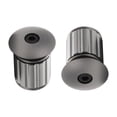 thumbnail image 1 of Tapón para manillar kusrkot 2 uds Tapas de varilla de bloqueo de Expansion Ciclismo antideslizantes para bicicleta de carretera Gris, 1 of 6