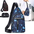 thumbnail image 4 of Gift Fashion Outdoor Chest bag Multipurpose Cross Body Bag Shoulder Sling Backpack RED, 4 of 8