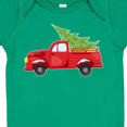 thumbnail image 4 of Inktastic Christmas Vintage Truck with Christmas Tree Boys or Girls Baby Bodysuit, 4 of 5