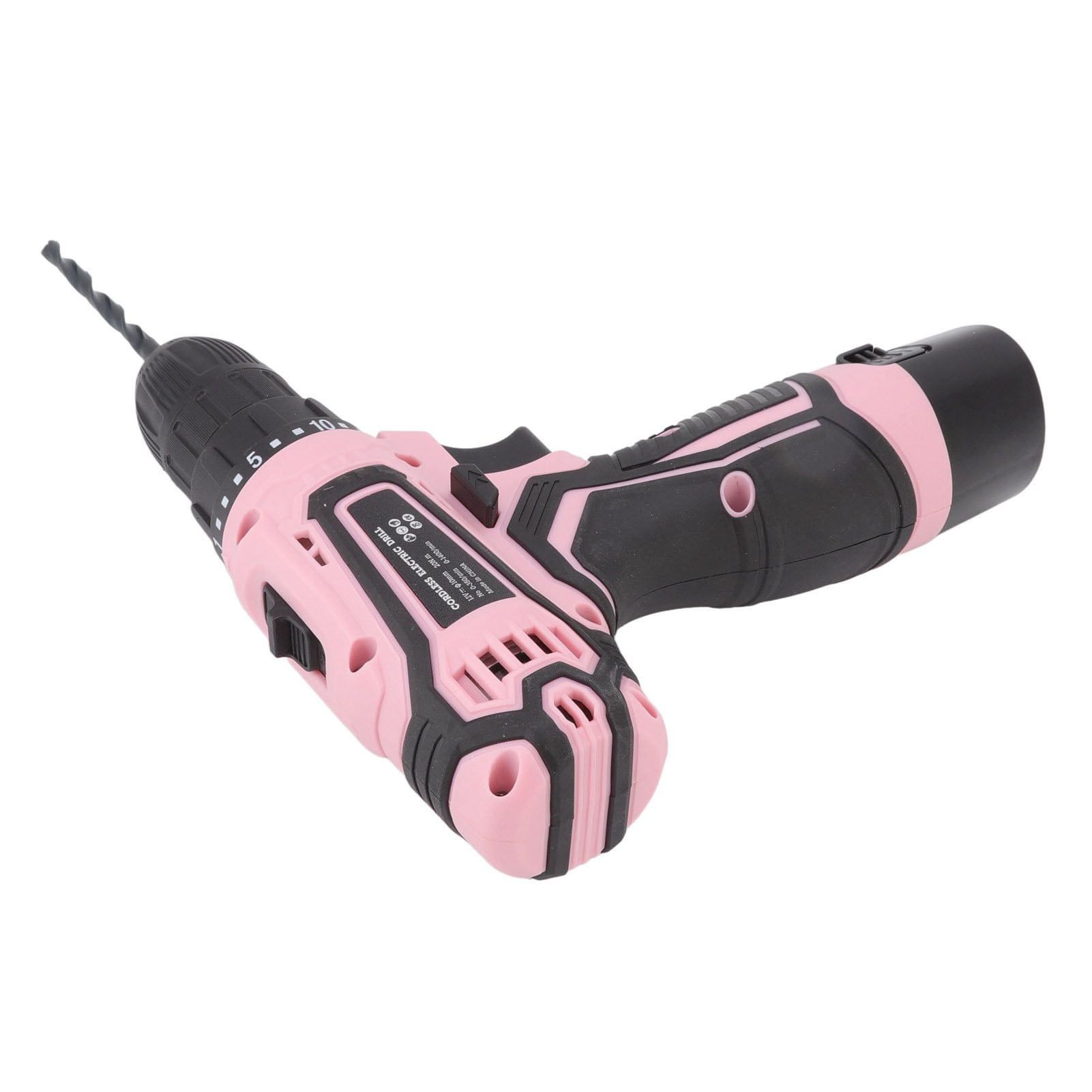 YAHHU 12V Electric Screwdriver Rechargeable Cordless Compact Drill Driver Hand Tools for Home EU Plug